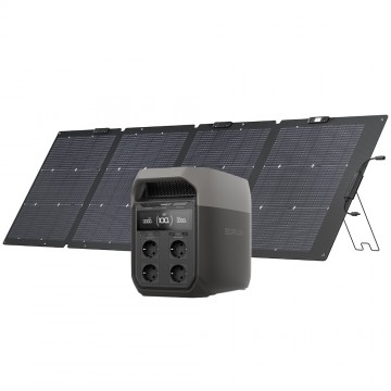 Ecoflow delta 3 power station 220w nextgen opvouwbaar zonnepaneel