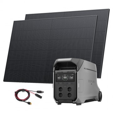 Ecoflow delta pro 3  2x 400w zonnepaneel en xt60i kabel 5m