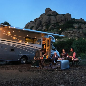 EcoFlow DELTA Pro 3  Power Station op de camping