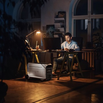 EcoFlow DELTA Pro 3  Power Station voor noodstroom