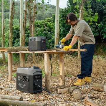 Ecoflow dual fuel smart generator benzine  lpg aggregaat 7