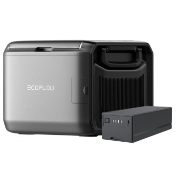 Ecoflow glacier classic 55l koelbox  298wh plug in accu