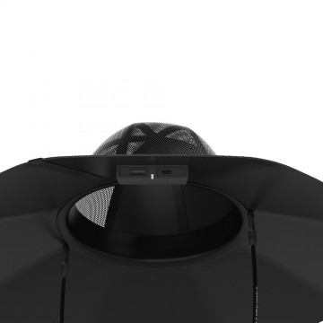 Ecoflow power hat hoed met zonnepanelen 3