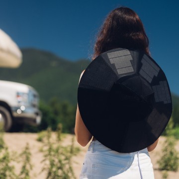 Ecoflow power hat hoed met zonnepanelen scenario 3