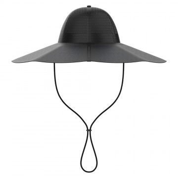 Ecoflow power hat hoed met zonnepanelen