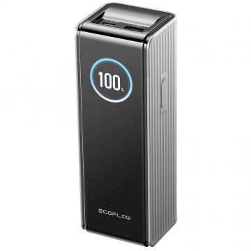Ecoflow rapid powerbank 25000 mah zilver