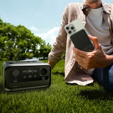 EcoFlow RIVER 3 Plus (Wireless) Power Station met powerbank