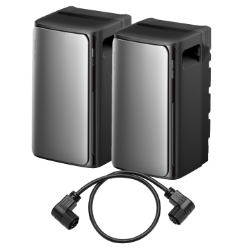 EcoFlow STREAM AC + AC Pro thuisbatterij set, inclusief parallelkabel