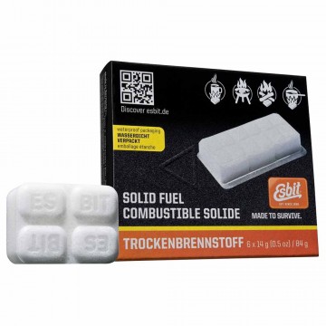 Esbit vaste brandstoftabletten  blokjes 6x14g