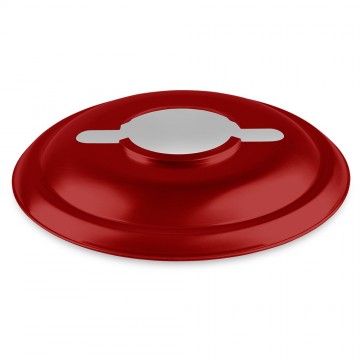 Feuerhand 276 stormlantaarn set met reflector en olie rood 3