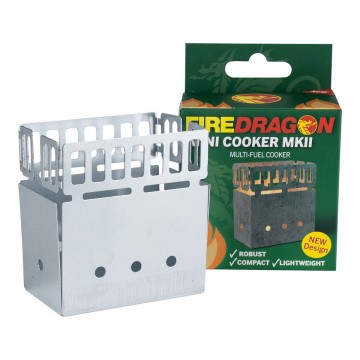 Firedragon mini cooker mk2 lichtgewicht brandertje xl