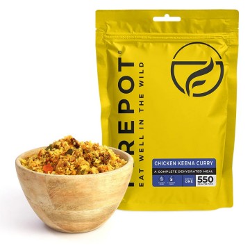 Firepot chicken keema curry