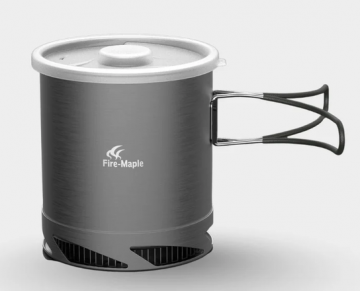 Fmc xk6 1l heat exchanger camping pot fire maple