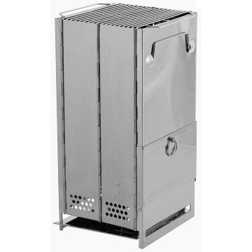 Fox outdoor rocket stove rvs met rooster large