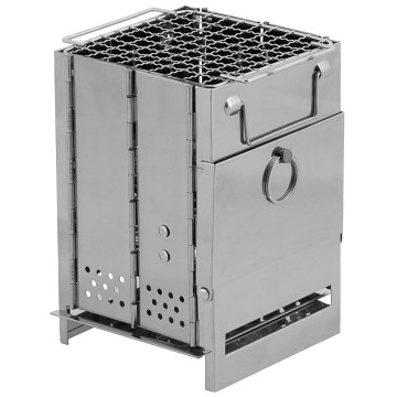 Fox outdoor rocket stove rvs met rooster mini