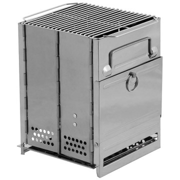 Fox outdoor rocket stove rvs met rooster small