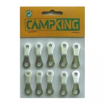 Gebogen scheerlijnspanners aluminium 10 stuks