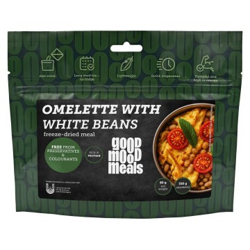 Goodmoodmeals  omelette with white beans