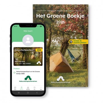 Het groene boekje 2026 natuurkampeerterreinen 2
