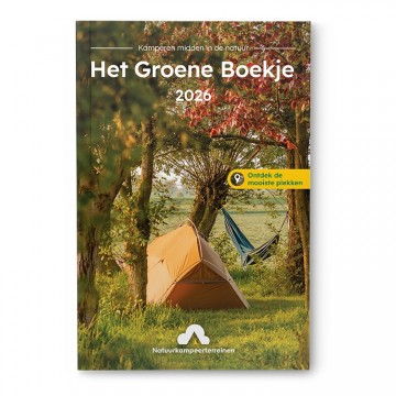 Het groene boekje 2026 natuurkampeerterreinen
