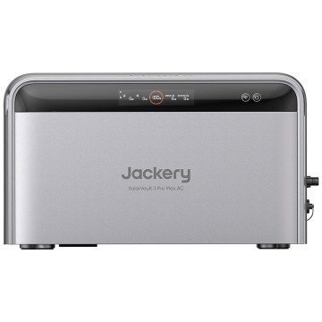 Jackery SolarVault 3 Pro Max AC thuisbatterij met 4 MPPT's en 2,5 kWh capaciteit