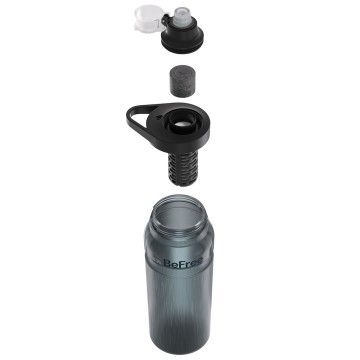 Katadyn befree ac bottle drinkfles met waterfilter 700 ml smoke grijs 4