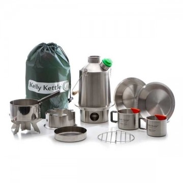 Kelly kettle ultimate scout kit rvs kookset