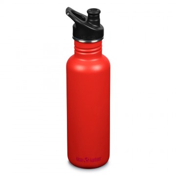 Klean kanteen classic drinkfles met sportdop 800ml tiger lily