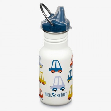 Klean kanteen kids drinkfles met kid sippy dop 355 ml cars