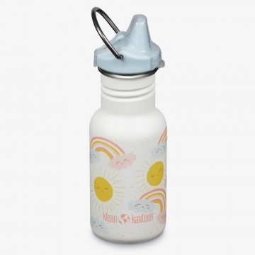 Klean kanteen kids drinkfles met kid sippy dop 355 ml rainbows 0