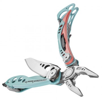 Leatherman skeletool cx multitool paradise lichtblauw oranje 4