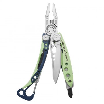 Leatherman skeletool cx multitool verdant blauw groen