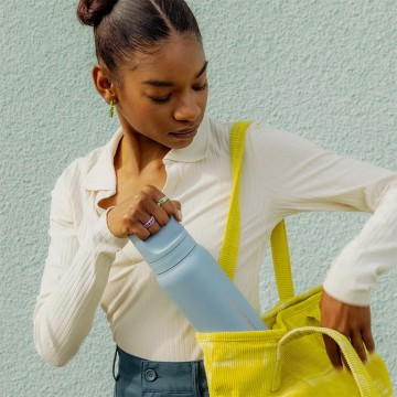 Lifestraw go 20 stainless waterfilter  drinkfles 1l icelandic blue 4