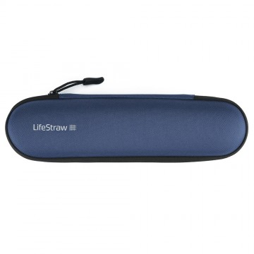 Lifestraw peak series straw carry case beschermhoes mountain blue