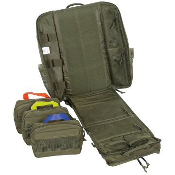 Mfh medic pack rugzak 30 liter groen od 4