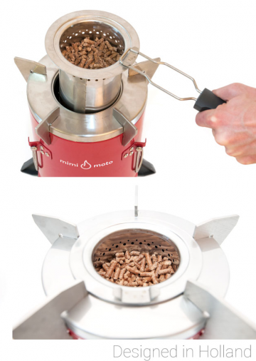 Mimi moto pellet kachel