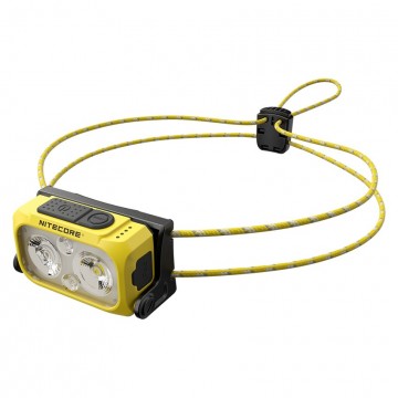 Nitecore nu21 oplaadbare hoofdlamp 360 lumen speed yellow