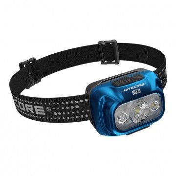 Nitecore nu31 oplaadbare hoofdlamp 550 lumen chill blue
