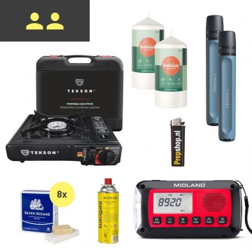 Noodpakket stroomstoring 72 uur 2 personen 19 12