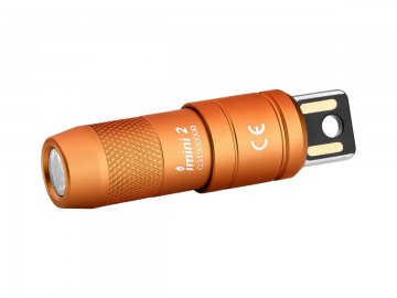 Olight imini 2 oplaadbaar sleutelboslampje oranje