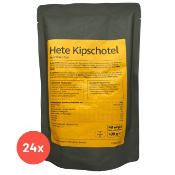 Orifo hete kipschotel 400g 24 stuks in doos