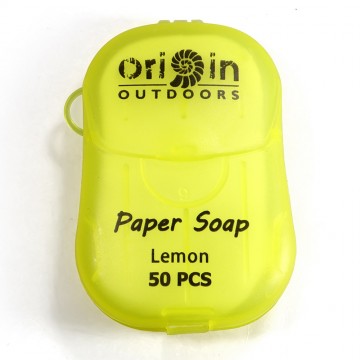 Origin outdoors zeepblaadjes doosje met 50 velletjes 2