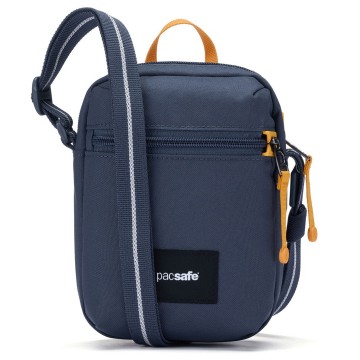 Pacsafe go micro crossbody anti diefstal schoudertas coastal blue