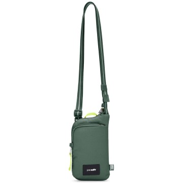 Pacsafe go tech crossbody anti diefstal schoudertas spruce green 2