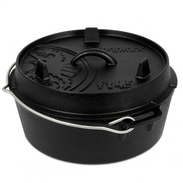 Petromax dutch oven gietijzeren pan zonder pootjes ft4.5-t 2