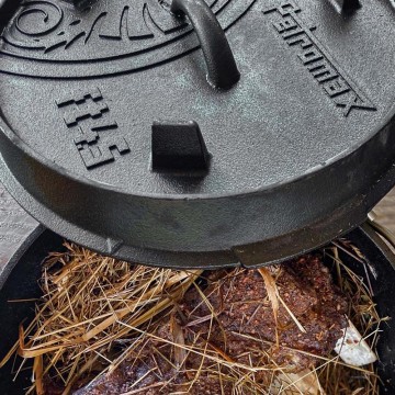 Petromax dutch oven gietijzeren pan zonder pootjes ft4.5-t 3