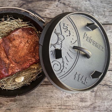 Petromax dutch oven gietijzeren pan zonder pootjes ft4.5-t 4