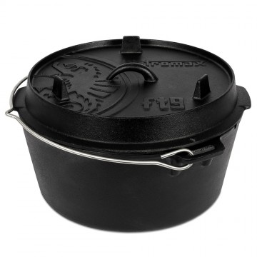 Petromax dutch oven gietijzeren pan zonder pootjes ft9 t 2