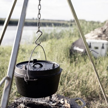 Petromax dutch oven gietijzeren pan zonder pootjes ft9 t 3