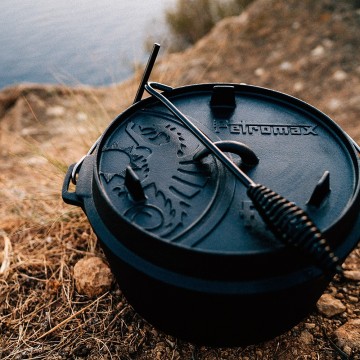 Petromax dutch oven gietijzeren pan zonder pootjes ft9 t 5